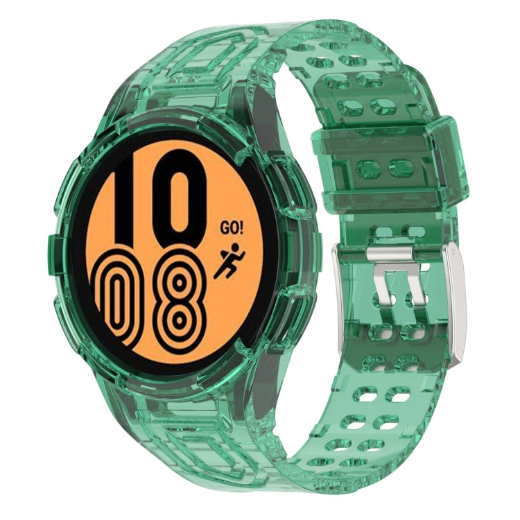 Correia de Relógio Inteligente Armor Integrada TPU com Fivela de Duplo Pino, Para Samsung Galaxy Watch5 40mm, Para Samsung Galaxy Watch5 44mm, Para Samsung Galaxy Watch4 44mm