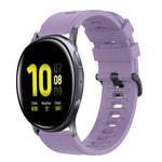 20mm Solid Color Soft Silicone Watch Band, For Samsung Galaxy Watch Active 2 44mm, For Samsung Galaxy Watch 42mm