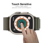 Película de Ecrã ENKAY 3D em PC Suave com Borda PMMA para Apple Watch Ultra / Ultra 2 / Ultra 3 49mm, 1 UN, 2 UN, 5 UN, 10 UN