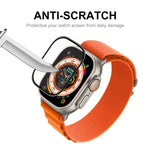 Película de Ecrã ENKAY 3D em PC Suave com Borda PMMA para Apple Watch Ultra / Ultra 2 / Ultra 3 49mm, 1 UN, 2 UN, 5 UN, 10 UN