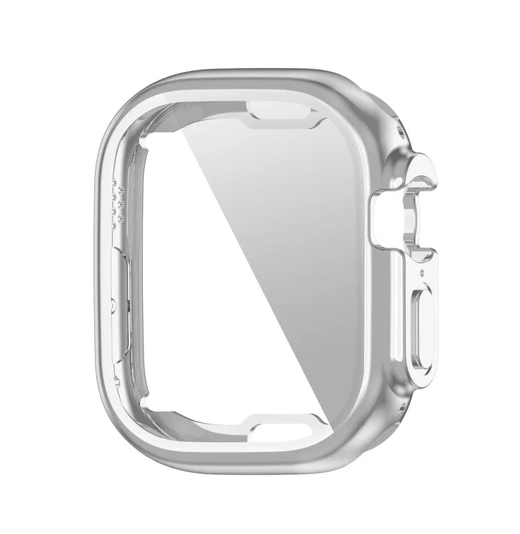 Capa TPU Macia Electroplated com Película para Ecrã ENKAY Hat-Prince para Apple Watch Ultra 3 / 2 / 1 49mm