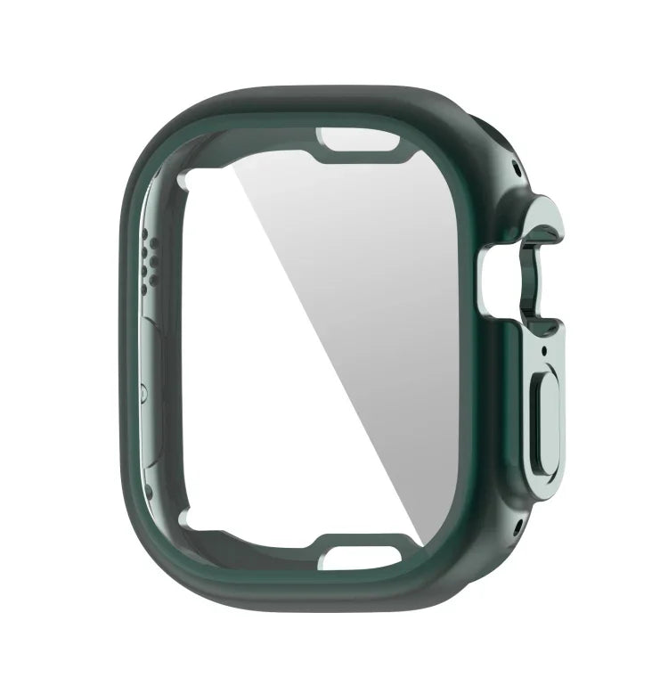 Capa TPU Macia Electroplated com Película para Ecrã ENKAY Hat-Prince para Apple Watch Ultra 3 / 2 / 1 49mm