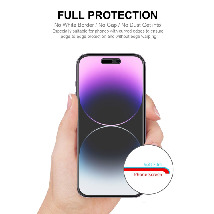 Película Hidrogel ENKAY com Cola Total e à Prova de Explosão para iPhone 14 Pro Max, Para iPhone 14 Pro Max (1 UN), Para iPhone 14 Pro Max (2 UN), Para iPhone 14 Pro Max (5 UN), Para iPhone 14 Pro Max (10 UN)