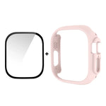 Capa 2 em 1 PC + Película de Vidro Temperado 9H de Cobertura Total ENKAY para Apple Watch Ultra 3 / 2 / 1 49mm