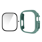 Capa 2 em 1 PC + Película de Vidro Temperado 9H de Cobertura Total ENKAY para Apple Watch Ultra 3 / 2 / 1 49mm