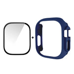 Capa 2 em 1 PC + Película de Vidro Temperado 9H de Cobertura Total ENKAY para Apple Watch Ultra 3 / 2 / 1 49mm