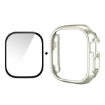 Capa 2 em 1 PC + Película de Vidro Temperado 9H de Cobertura Total ENKAY para Apple Watch Ultra 3 / 2 / 1 49mm