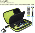 Bolsa de Armazenamento EVA PU para Aparelho de Barbear Philips QP2520 / QP2530 / QP2620 / QP2630, Para Philips QP2520