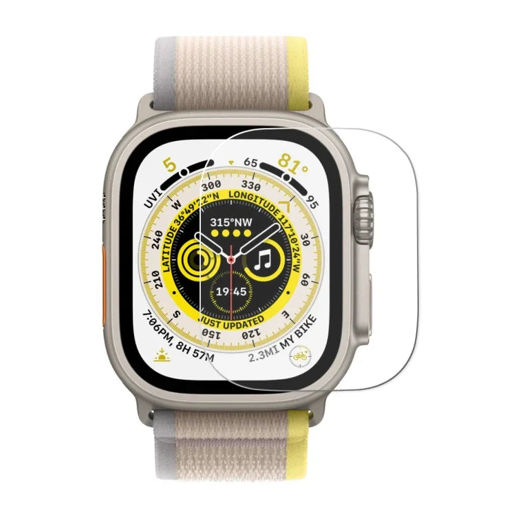 Película de Vidro Temperado 9H 0.2mm ENKAY para Apple Watch Ultra 1 / 2 / 3 49mm, 1pcs, 2pcs, 5pcs, 10pcs