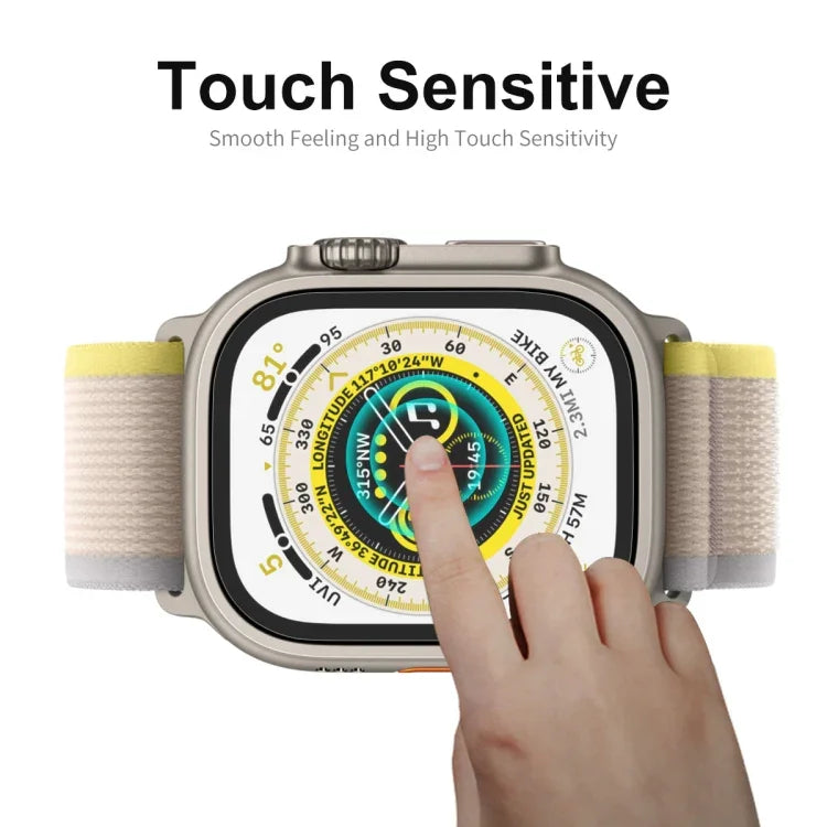 Película de Vidro Temperado 9H 0.2mm ENKAY para Apple Watch Ultra 1 / 2 / 3 49mm, 1pcs, 2pcs, 5pcs, 10pcs