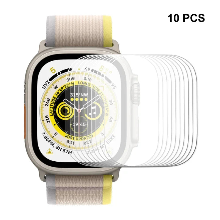 Película de Vidro Temperado 9H 0.2mm ENKAY para Apple Watch Ultra 1 / 2 / 3 49mm, 1pcs, 2pcs, 5pcs, 10pcs