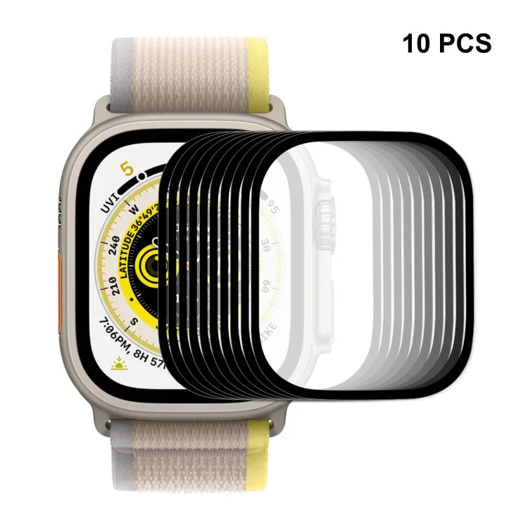 Película de Vidro Temperado 9H de Cobertura Total ENKAY para Apple Watch Ultra 1 / 2 / 3 49mm, 1pcs, 2pcs, 5pcs, 10pcs