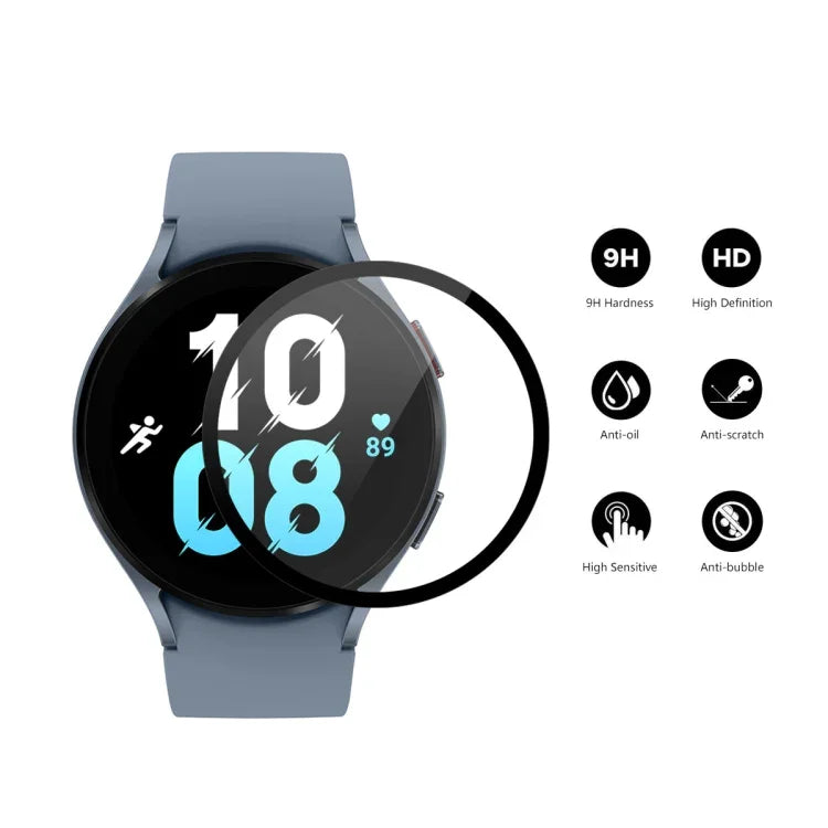 Filme de Vidro Temperado ENKAY 9H de Cobertura Total para Samsung Galaxy Watch5 44mm, 1 PCS, 2 PCS, 5 PCS, 10 PCS