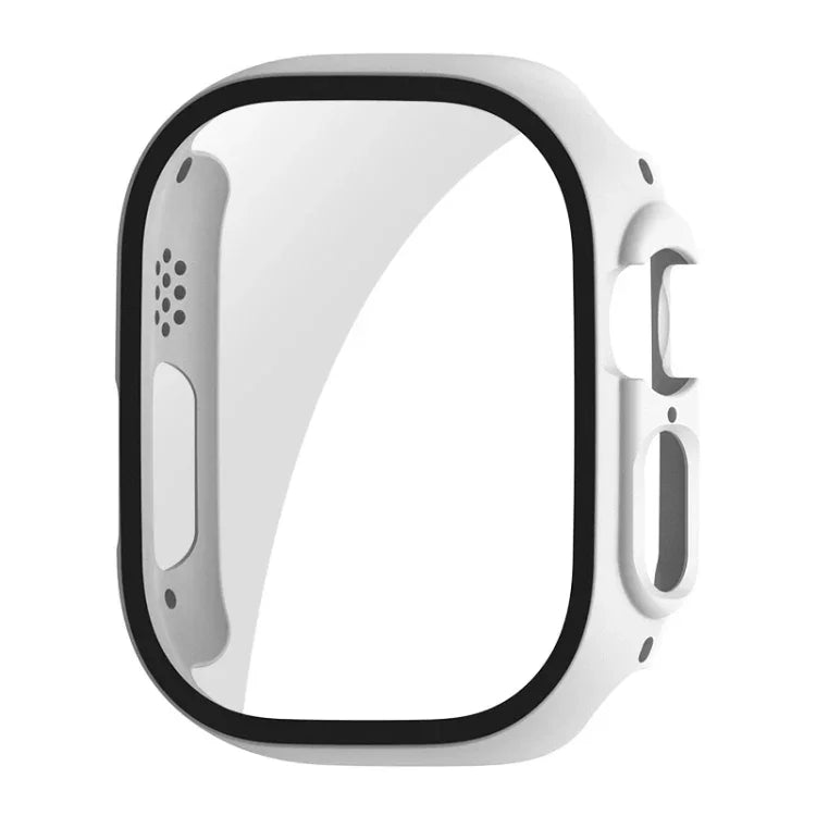 Para Apple Watch Ultra 3 / 2 / 1 49mm ENKAY Moldura PC de Vidro Temperado 9H