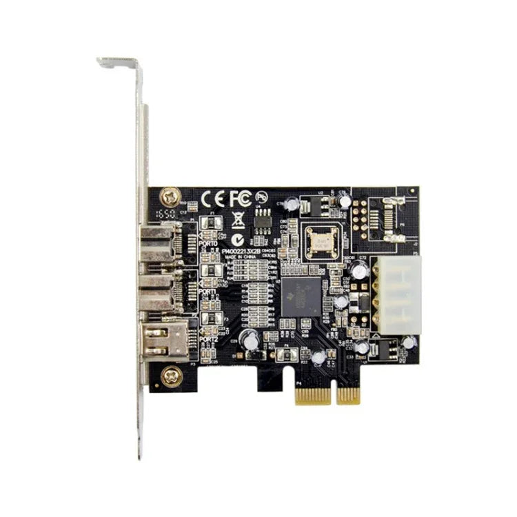 Placa PCI Express ST23 com 3 Portas Firewire 1394B & 1394A PCIe 1.1 x1, ST23