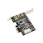 Placa PCI Express ST23 com 3 Portas Firewire 1394B & 1394A PCIe 1.1 x1, ST23