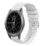 20mm Wavy Dotted Solid-Color Silicone Watch Band, For Samsung Galaxy Gear S2 Classic