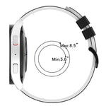 22mm Two-Color Silicone Watch Band, For Samsung Galaxy Watch Active2 44mm, For Samsung Galaxy Watch 42mm