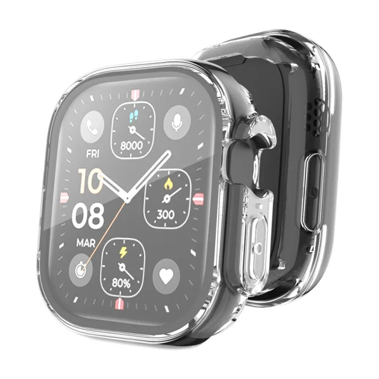 Capa Transparente ENKAY de TPU Macio com Cobertura Total e Filme para Ecrã para Apple Watch Ultra / Ultra 2 49mm