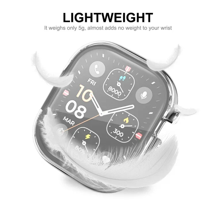 Capa Transparente ENKAY de TPU Macio com Cobertura Total e Filme para Ecrã para Apple Watch Ultra / Ultra 2 49mm