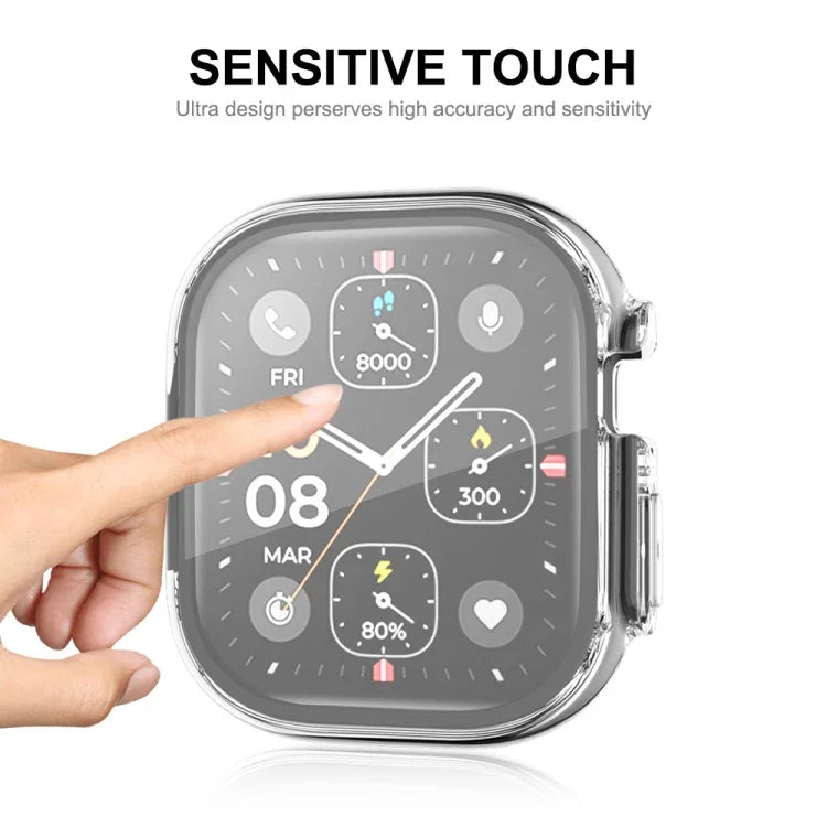 Capa Transparente ENKAY de TPU Macio com Cobertura Total e Filme para Ecrã para Apple Watch Ultra / Ultra 2 49mm