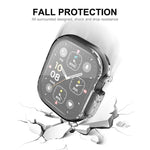 Capa Transparente ENKAY de TPU Macio com Cobertura Total e Filme para Ecrã para Apple Watch Ultra / Ultra 2 49mm