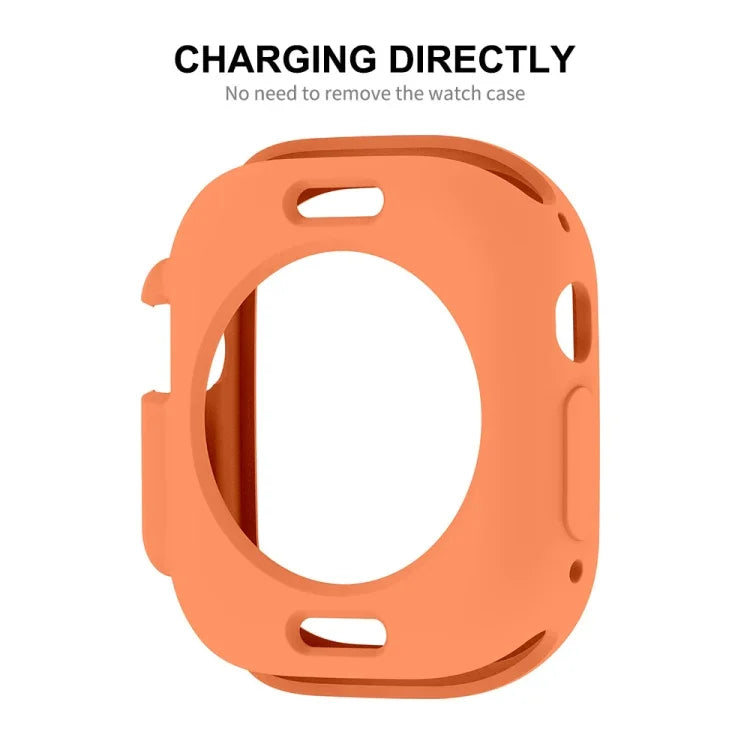 Para Apple Watch Ultra 3 / 2 / 1 49mm ENKAY Capa Protetora Macia em TPU de Cor Sólida