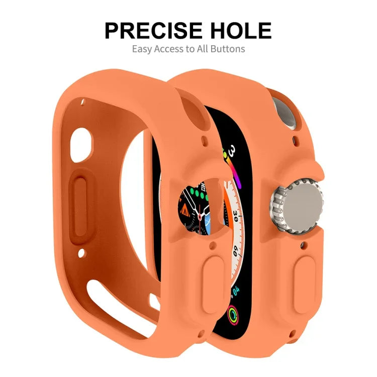 Para Apple Watch Ultra 3 / 2 / 1 49mm ENKAY Capa Protetora Macia em TPU de Cor Sólida