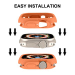 Para Apple Watch Ultra 3 / 2 / 1 49mm ENKAY Capa Protetora Macia em TPU de Cor Sólida