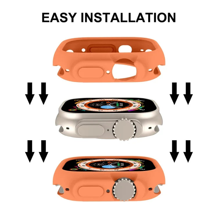 Para Apple Watch Ultra 3 / 2 / 1 49mm ENKAY Capa Protetora Macia em TPU de Cor Sólida