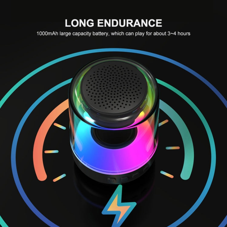 Coluna Bluetooth Sem Fios ENKAY Hat-Prince com Luz RGB Portátil, S, L