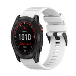 26mm Horizontal Texture Silicone Watch Band with Removal Tool, For Garmin Fenix 7X, For Garmin Fenix 7X Solar, For Garmin Tactix Delta, For Garmin Enduro, For Garmin Fenix 6X, For Garmin Fenix 6X Pro