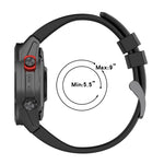 22mm Two-Color Sports Silicone Watch Band, For Garmin Instinct, For Garmin Descent G1