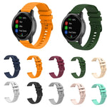 Correia de Relógio em Silicone Cor Sólida com Padrão de Pontos Ondulados 22mm, Para Samsung Galaxy Watch3 45mm, Para Samsung Galaxy Watch 46mm, Para Samsung Gear S3 Classic, Para Samsung Gear S3 Frontier