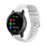 22mm Wavy Dot Pattern Solid Color Silicone Watch Band, For Xiaomi MI Watch Color