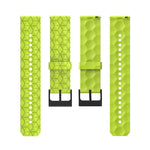 Pulseira de silicone cor sólida com padrão de futebol 22mm, Para Samsung Galaxy Watch3 45mm, Para Samsung Galaxy Watch 46mm, Para Samsung Gear S3 Classic, Para Samsung Gear S3 Frontier