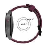 Pulseira de silicone cor sólida com padrão de futebol 22mm, Para Samsung Galaxy Watch3 45mm, Para Samsung Galaxy Watch 46mm, Para Samsung Gear S3 Classic, Para Samsung Gear S3 Frontier