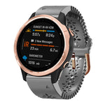 20mm Lady's Silicone Watch Band With Lace Punch, For Garmin Fenix 7S, For Garmin Fenix 7S Solar, For Garmin Fenix 7S Sapphire Solar, For Garmin Instinct 2S, For Garmin Fenix 6S, For Garmin Fenix 6S Pro