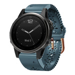 20mm Lady's Silicone Watch Band With Lace Punch, For Garmin Fenix 5S, For Garmin Fenix 5S Plus