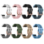 20mm Lady's Silicone Watch Band With Lace Punch, For Garmin Fenix 5S, For Garmin Fenix 5S Plus