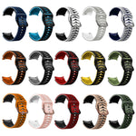 Bracelete de relógio em silicone com textura curva, para Samsung Galaxy Watch 4 44mm, para Samsung Galaxy Watch 4 40mm, para Samsung Galaxy Watch 4 Classic 42mm