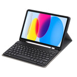 Para Ipad 10ª Geração 10.9'' 2022 Capa Ultra Fina Teclado Bluetooth Sem Fios Destacável para Tablet Capa de Couro com Suporte para Lápis