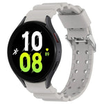 Correia de Relógio em Silicone Cor Pura Armor, Para Samsung Galaxy Watch5 44mm, Para Samsung Galaxy Watch5 40mm, Para Samsung Galaxy Watch5 Pro 45mm, Para Samsung Galaxy Watch4 44mm, Para Samsung Galaxy Watch4 40mm, Para Samsung Galaxy Watch4 Classic 42mm