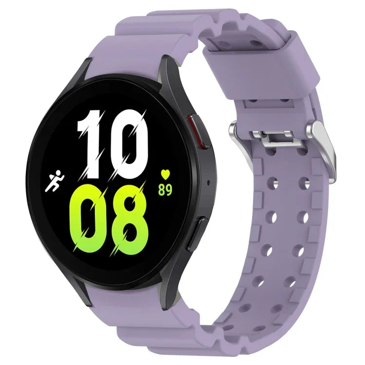Correia de Relógio em Silicone Cor Pura Armor, Para Samsung Galaxy Watch5 44mm, Para Samsung Galaxy Watch5 40mm, Para Samsung Galaxy Watch5 Pro 45mm, Para Samsung Galaxy Watch4 44mm, Para Samsung Galaxy Watch4 40mm, Para Samsung Galaxy Watch4 Classic 42mm