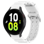 Correia de Relógio em Silicone Cor Pura Armor, Para Samsung Galaxy Watch5 44mm, Para Samsung Galaxy Watch5 40mm, Para Samsung Galaxy Watch5 Pro 45mm, Para Samsung Galaxy Watch4 44mm, Para Samsung Galaxy Watch4 40mm, Para Samsung Galaxy Watch4 Classic 42mm