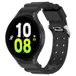 Correia de Relógio em Silicone Cor Pura Armor, Para Samsung Galaxy Watch5 44mm, Para Samsung Galaxy Watch5 40mm, Para Samsung Galaxy Watch5 Pro 45mm, Para Samsung Galaxy Watch4 44mm, Para Samsung Galaxy Watch4 40mm, Para Samsung Galaxy Watch4 Classic 42mm