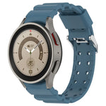 Correia de Relógio em Silicone Cor Pura Armor, Para Samsung Galaxy Watch5 44mm, Para Samsung Galaxy Watch5 40mm, Para Samsung Galaxy Watch5 Pro 45mm, Para Samsung Galaxy Watch4 44mm, Para Samsung Galaxy Watch4 40mm, Para Samsung Galaxy Watch4 Classic 42mm