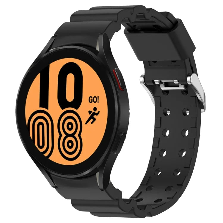 Correia de Relógio em Silicone Cor Pura Armor, Para Samsung Galaxy Watch5 44mm, Para Samsung Galaxy Watch5 40mm, Para Samsung Galaxy Watch5 Pro 45mm, Para Samsung Galaxy Watch4 44mm, Para Samsung Galaxy Watch4 40mm, Para Samsung Galaxy Watch4 Classic 42mm