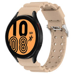 Correia de Relógio em Silicone Cor Pura Armor, Para Samsung Galaxy Watch5 44mm, Para Samsung Galaxy Watch5 40mm, Para Samsung Galaxy Watch5 Pro 45mm, Para Samsung Galaxy Watch4 44mm, Para Samsung Galaxy Watch4 40mm, Para Samsung Galaxy Watch4 Classic 42mm