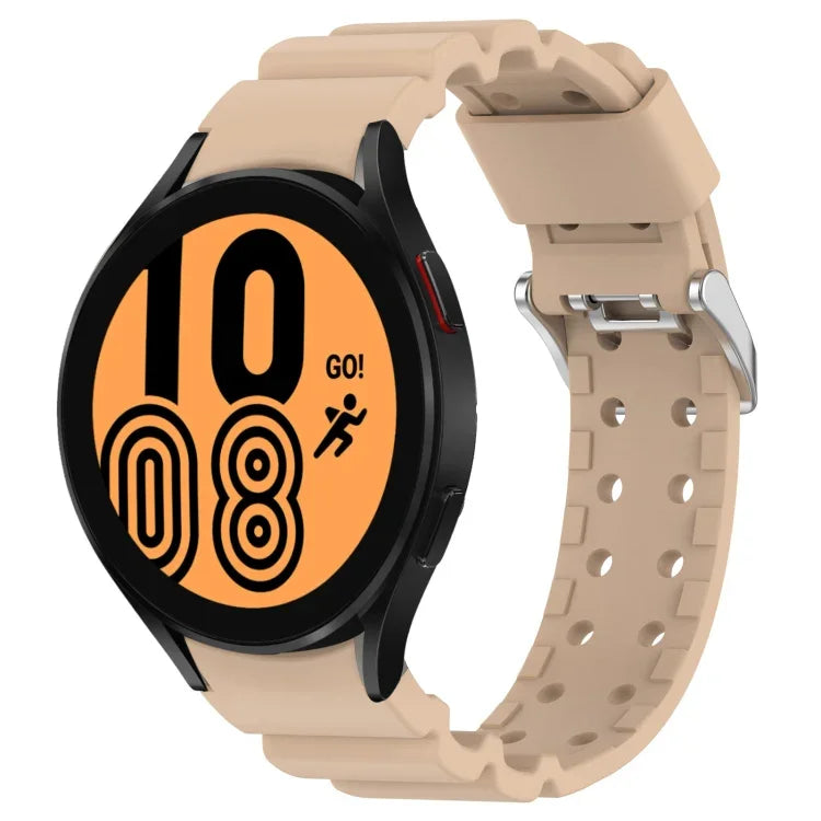 Correia de Relógio em Silicone Cor Pura Armor, Para Samsung Galaxy Watch5 44mm, Para Samsung Galaxy Watch5 40mm, Para Samsung Galaxy Watch5 Pro 45mm, Para Samsung Galaxy Watch4 44mm, Para Samsung Galaxy Watch4 40mm, Para Samsung Galaxy Watch4 Classic 42mm